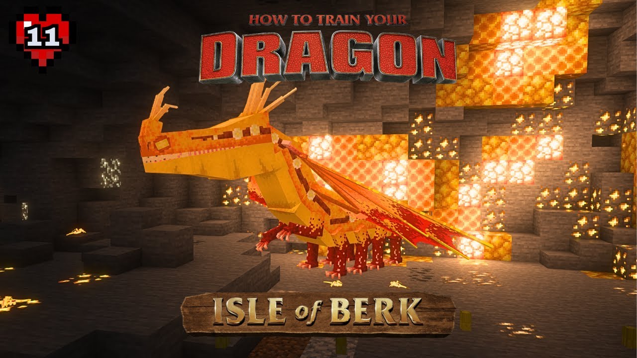 Minecraft - Isle of Berk | FIREWORM QUEEN [11] - YouTube