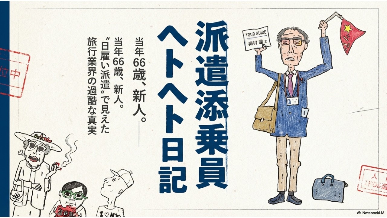 50代派遣添乗員が直面する感情労働の地獄