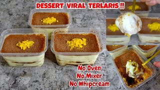 VIRAL‼️CHEESECUIT VIRAL RASA TIRAMISU TANPA OVEN&MIXER | CREAMY NGEJU BANGET | IDE JUALAN KEKINIAN