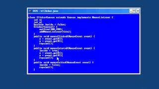 71.Java Intro -Chapter10.Responding to the Mouse-Lesson2.A Simple Mouse Clicker. Net Worth