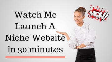 😳Watch Me Launch a Niche Website in 30 Minutes with WordPress | Lori Ballen 2019