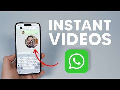 How To Use Instant Video Messages on WhatsApp!