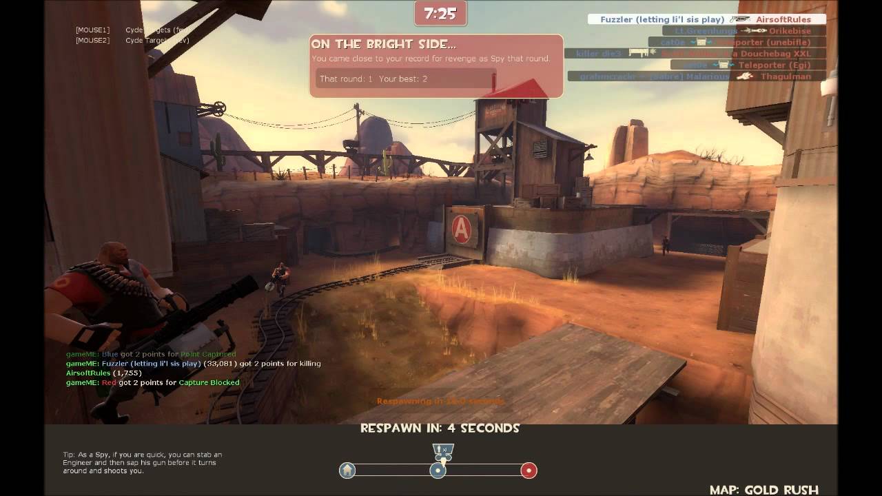 TF2, Spy, Spy-Cicle, FPS, Gameplay, Live, Team, Fortress, L4d, Valve, Video...
