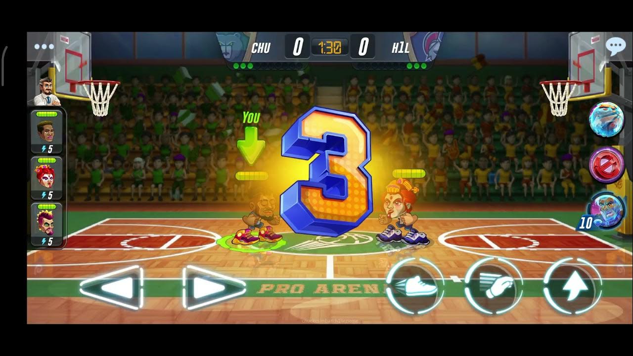 Basketball arena game play 1 YouTube