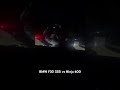 F30 335i pure750 manual on E50 vs Ninja 600 #bmw  #pure750 #pureturbos #ninja600 #kawasaki
