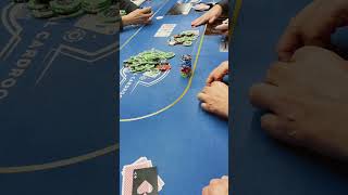 Three players in the game and over $4000 dollars pot, I lost it