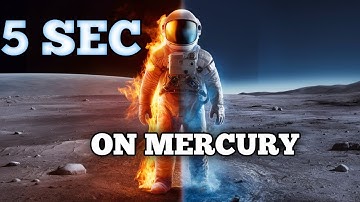 What If You Spent 5 Seconds on Mercury?| LANDING ON MERCURY PLANET #space #isro #factsinhindi #facts