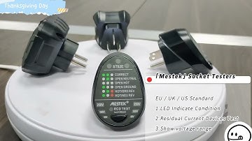 MESTEK ST02D ST02E ST02B ST05 Socket Testers
