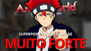 O MELHOR PERSONAGEM DESSA ATUALIZAÇÃO?! - Review Dot Barrett UR+  - Anime World Tower Defense