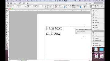 Adobe Indesign: Optical Margin Alignment