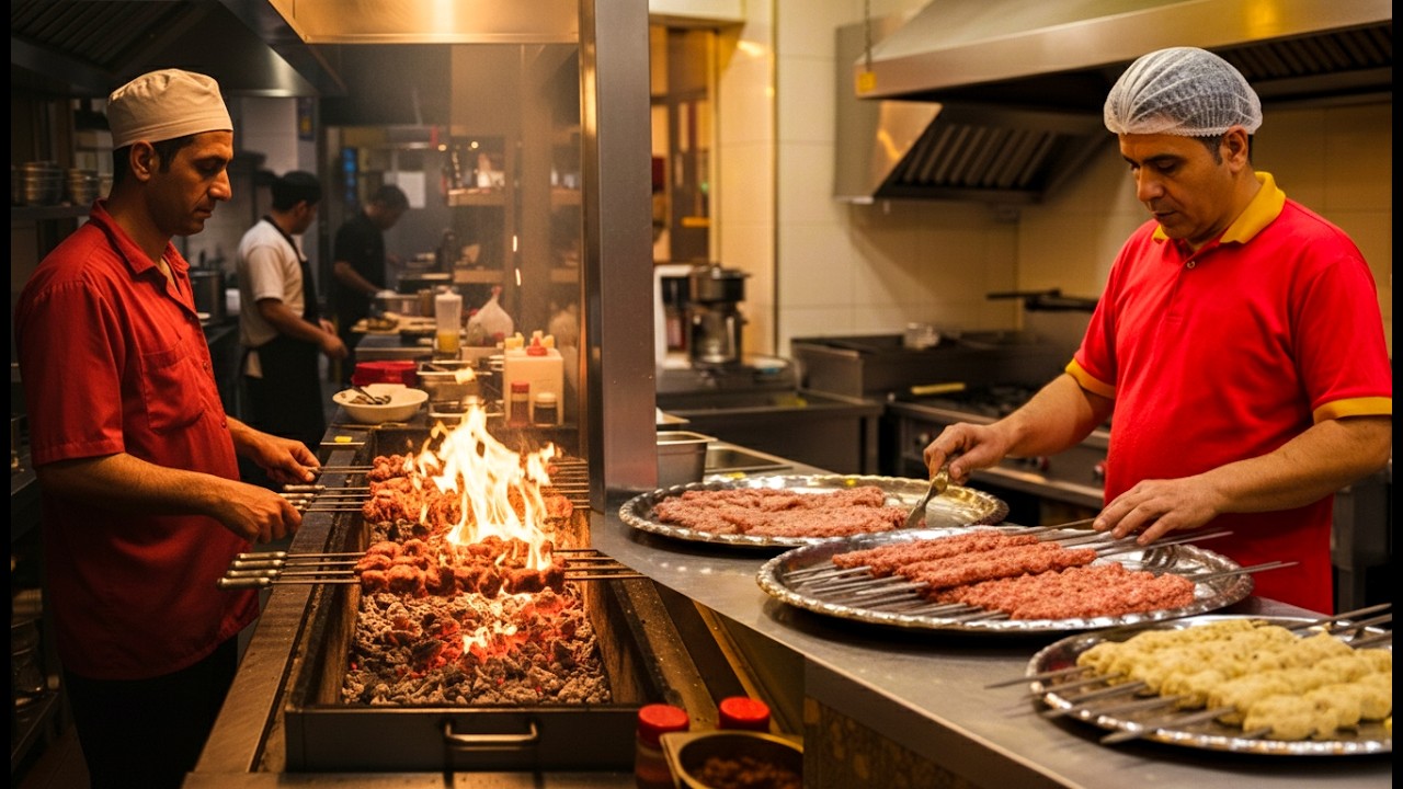 Inside a Busy Night Serving Hundreds at a Legendary Persian Kebab Restaurant | Full Service