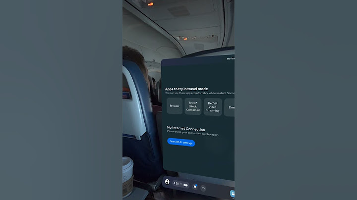 Meta Quest 3 Travel Mode demo on Sun Country Airlines! #Quest3