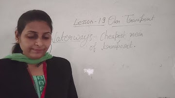Class IV EVS 15 12 21 by Ms Akanksha Mishra Chapter 19 Our Transport Part III