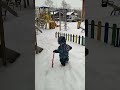 Снегопад в Пермском крае.