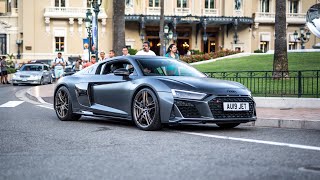 2020 Audi R8 V10 Performance - Exhaust Sounds & Driving in Monaco