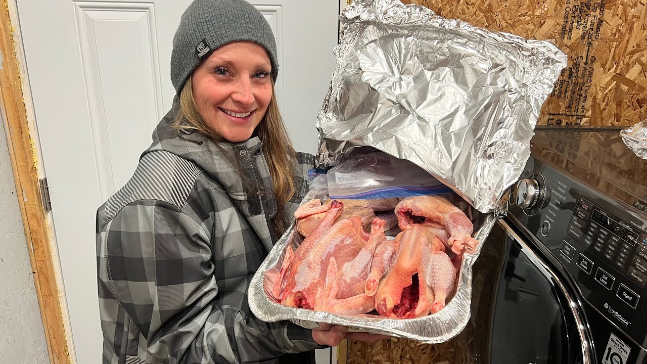 ROOKIE BUTCHER EXPERIENCE I LIVING OFF THE GRID - YouTube