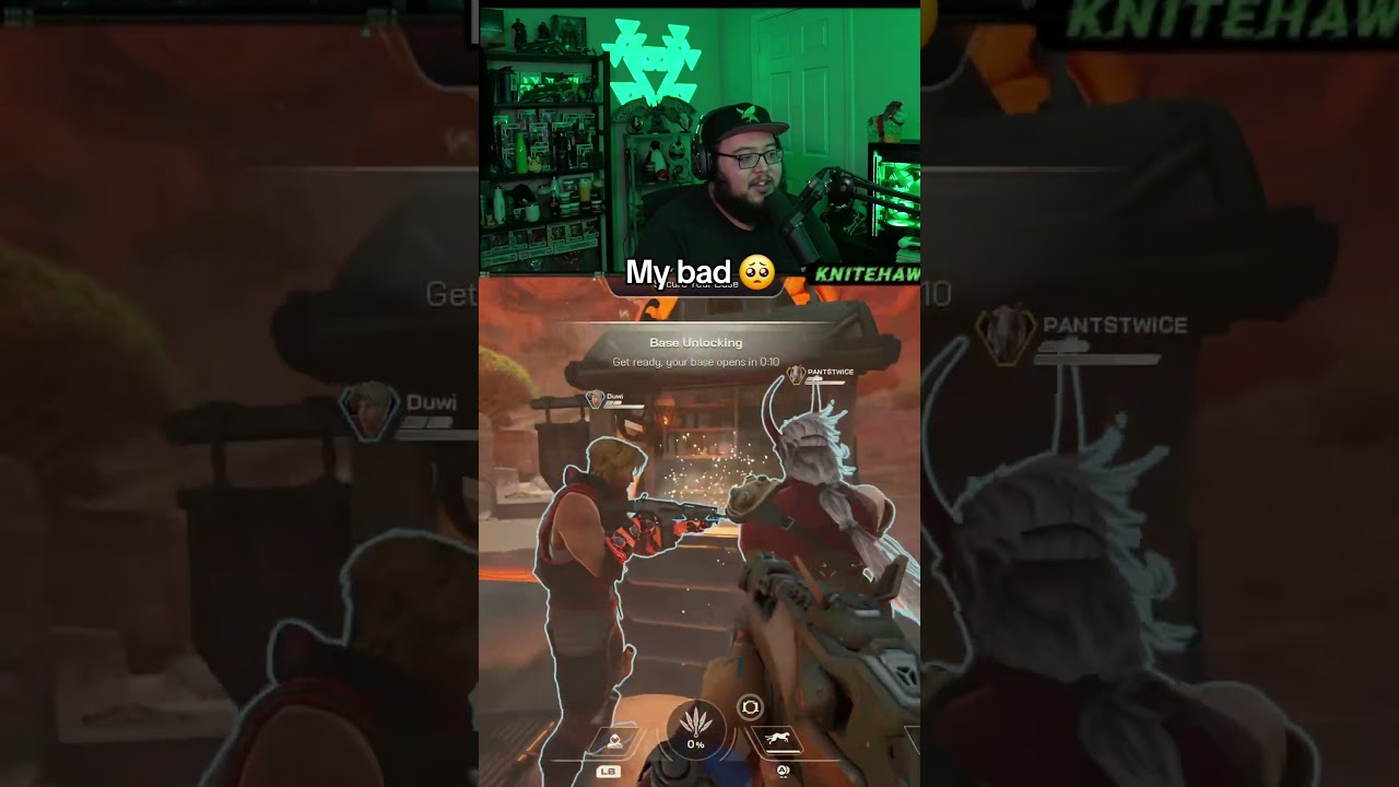 My bad on that one, little dude was so cute I just had to do it #highguard #highguardgame #gaming