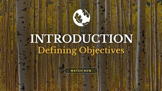 Introduction to Defining Objectives