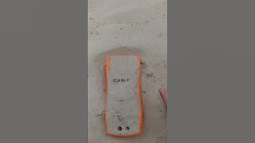 U1282A Sand Test - Brushing off sand