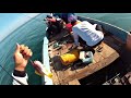 Kehabisan umpan mancing di rumpon, pakai metal jig,ikan ini auto nyambar