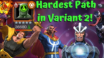 Variant 2 Hardest Path! Insane Power Gain! Hyperion! Havok! - Marvel Contest of Champions