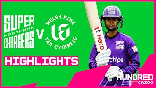 Northern Superchargers vs Welsh Fire - Highlights | Rodrigues Shines! | The Hundred 2021