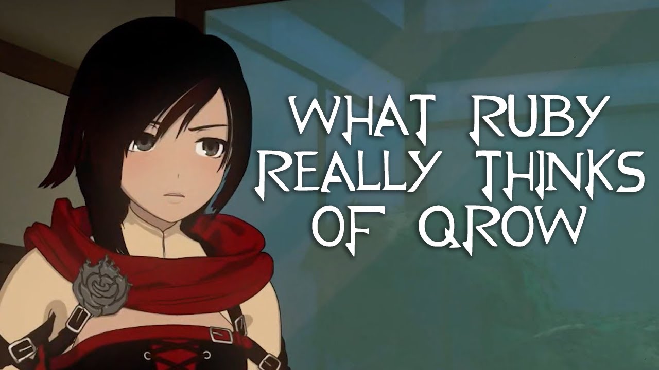 What Ruby Rose Really Thinks Of Qrow Ft Typicalmari Rwby Thoughts Parody Youtube