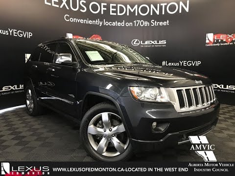 Used Blue 2013 Jeep Grand Cherokee Limited Walkaround Review Ponoka