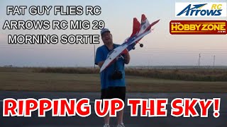 ARROWS RC MIG 29 TWIN 64 MORNING SORTIE by Fat Guy Flies RC