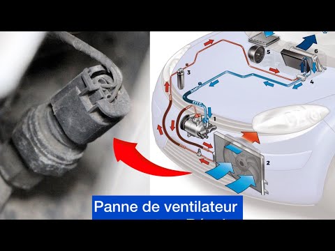 How do pressure switches react when the car's air conditioning fan malfunctions?