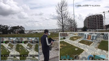 Parrot Bebop 2 Drone first time flying in FPV