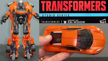 How to transform Widowmaker Transformer Studio Series Age Of Extinction Deluxe KSI Widow Concept Art