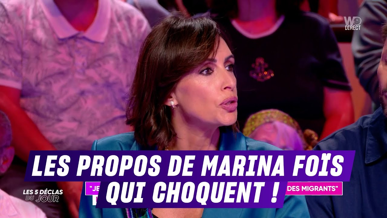 Les propos chocs de Marina Foïs | TBT9