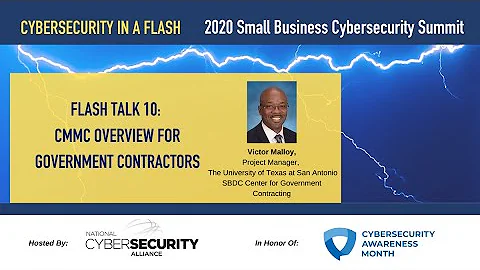 Overview of the Cybersecurity Maturity Model Certification for Government Contractors