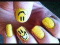 Nail Art: Smiling Nails!! :D