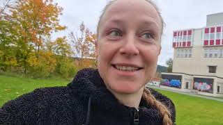 Cant Believe How Red The Trees Are In The North Of Sweden