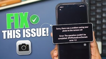 Fix "There Was an Error Saving to Camera Roll" from Social Media Apps (Facebook, Instagram, etc.)