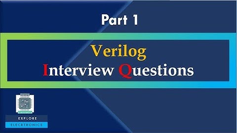 veilog interview questions part 1 | veilog tutorial MCQ 1