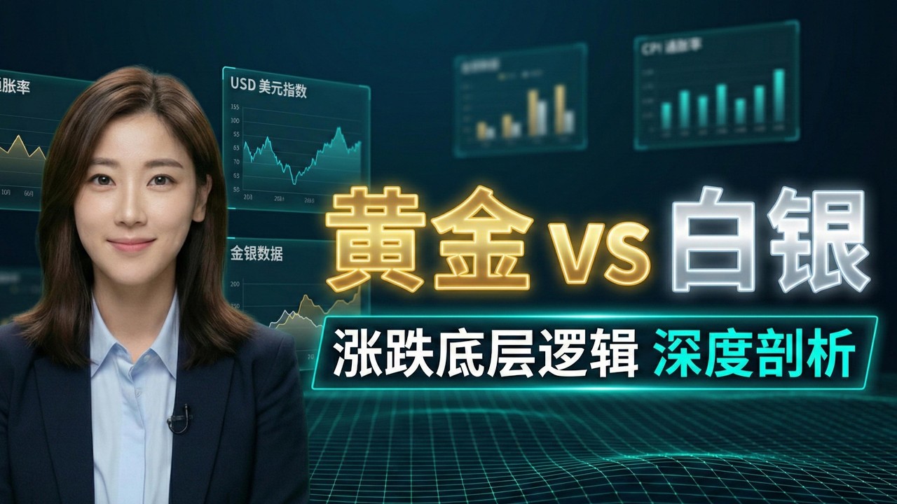 深度解讀：黃金白銀漲跌的底層邏輯！看完顛覆你的認知 #財經知識 #股票知識