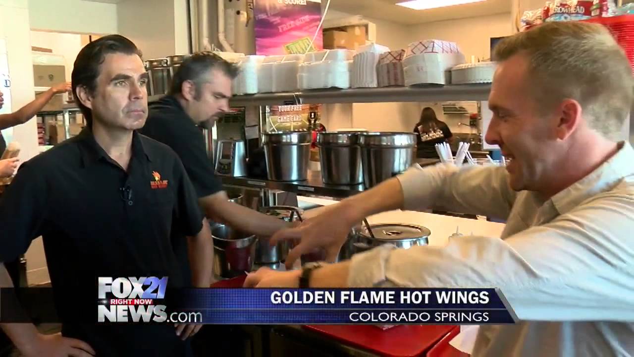 Golden Flame Hot Wings in COS