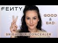 NEW FENTY BRIGHT FIX Eye CONCEALER : Full Day Wear Test + Review || The GOOD and The BAD!!