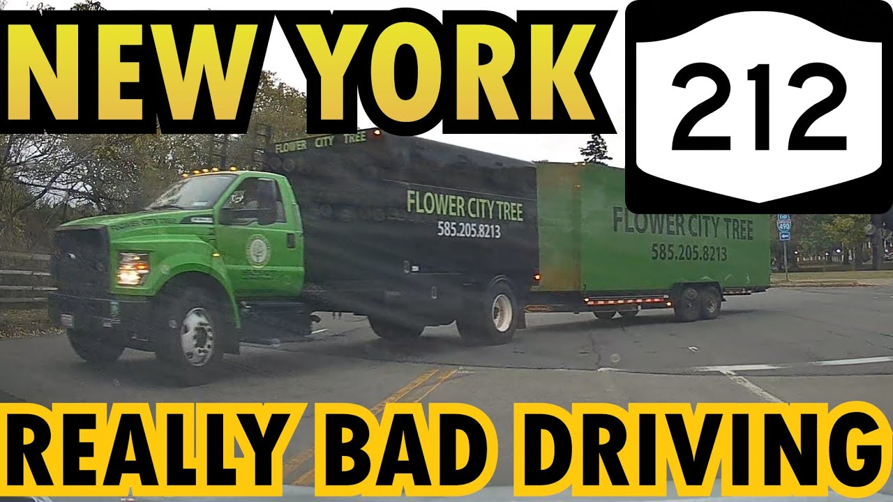 Ужасное вождение в Нью-Йорке 