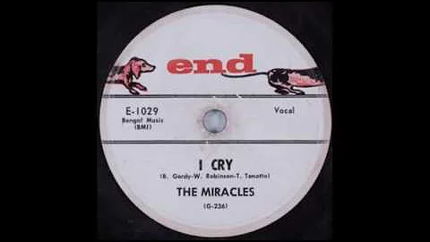 MIRACLES w/SMOKEY   'I Cry'   78   1958