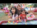 VLOG MAIN DI PASAR MALEM BARENG BAYI EMIL 👶 | Salsa and Family