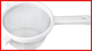 Chef Craft 6-Inch Stainless Steel Mesh Strainer: Durable, Rust-Free, and Easy to Use