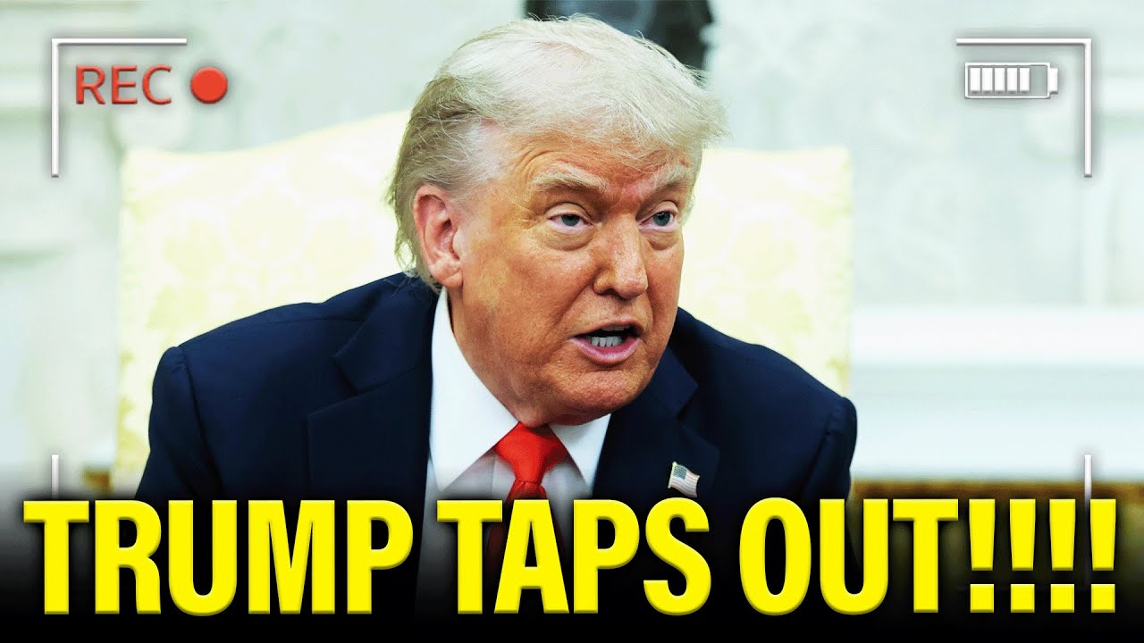 Trump RUSHES to SURRENDER after SECRETS get SPILLED