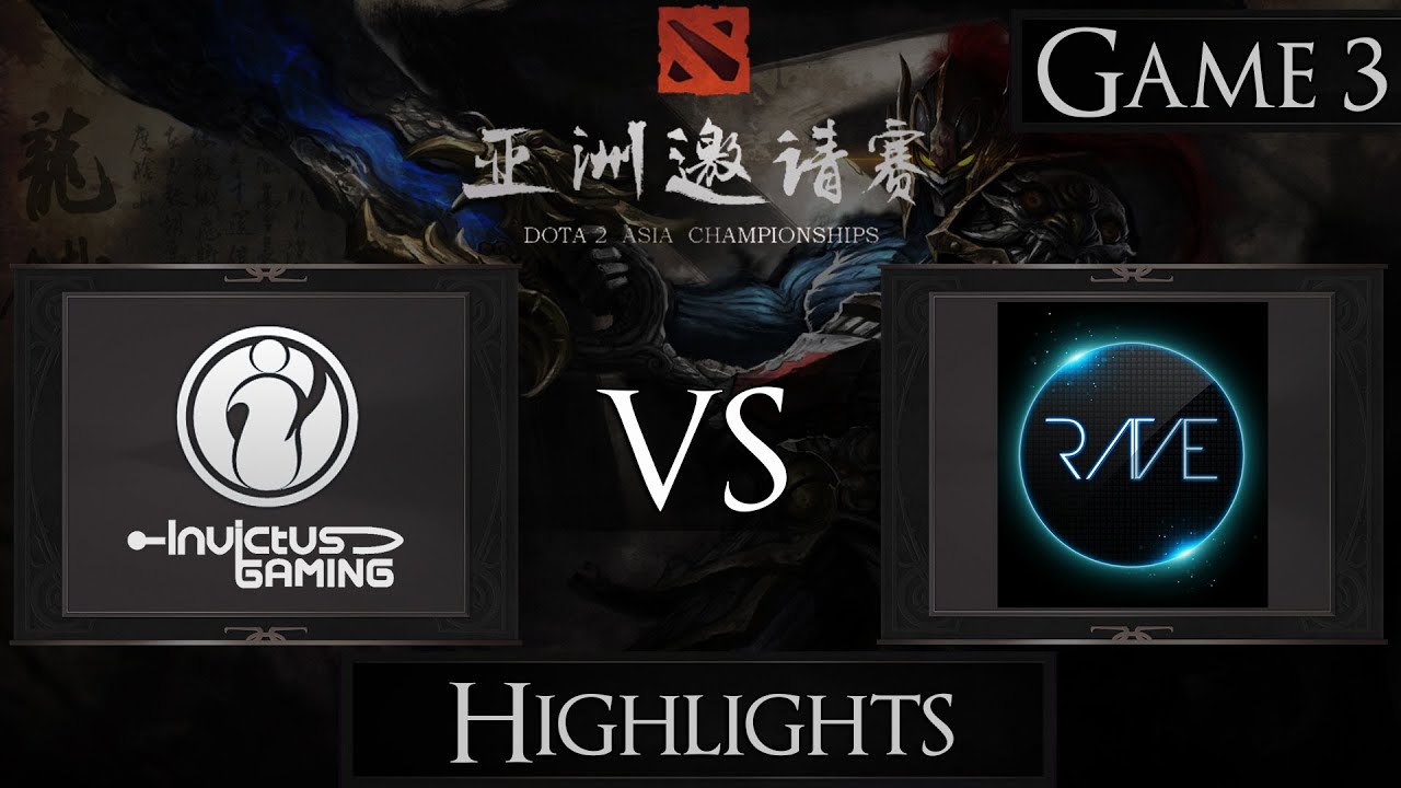 Invictus Gaming vs Rave Highlights | Dota 2 Asia Championship 2015
