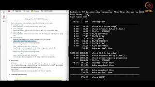Static Timing Analysis using OpenSTA