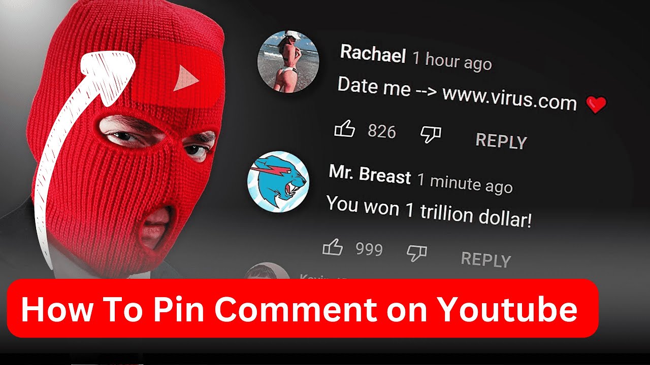 How to pin comments on YouTube | Pinned Comment 2024 - YouTube