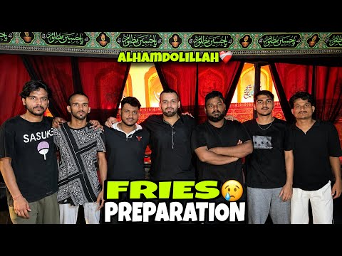 French fries preparation at sabeel-e-saqqa-e-sakina😋mashallah nazar on highway sabeel alhamdolillah🙏